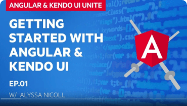 Getting Started with Angular and Kendo UI