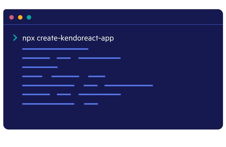 Create KendoReact App Developer Tool