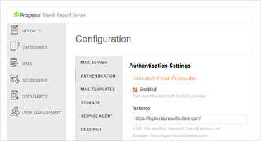 Authentication in RS.NET