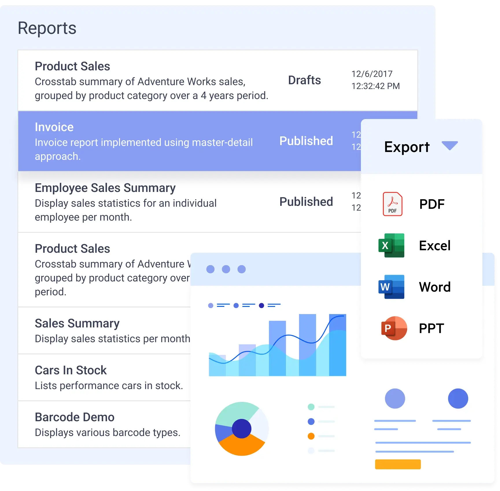 Demo Illustration Report Server