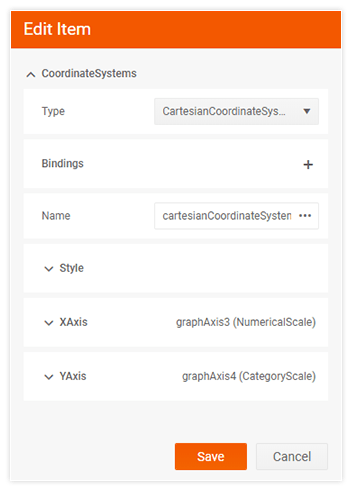Convenient dedicated editors in the web-based report designer 