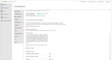 Telerik Report Server - GenAI-powered Report Insights