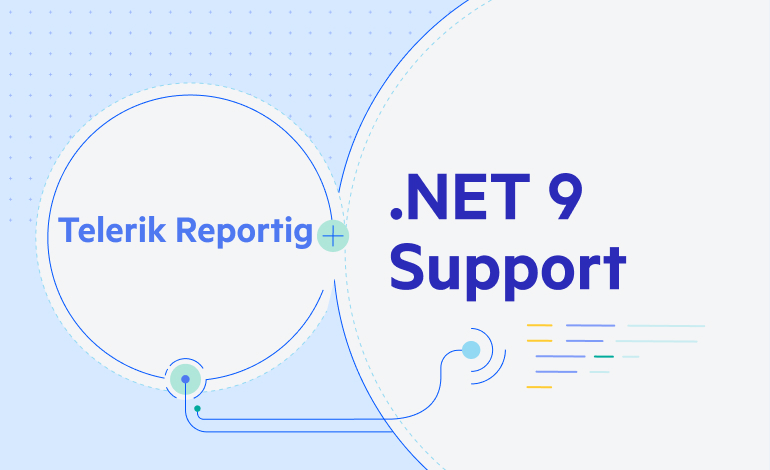 Telerik Reporting support .NET 9