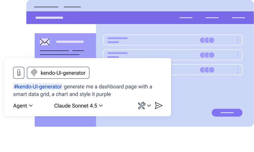 Telerik Agentic UI Generator