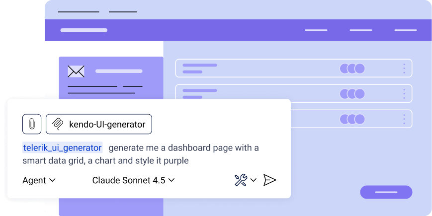 Telerik Agentic UI Generator