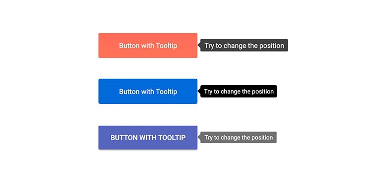 Telerik UI for Blazor Tooltip Themes