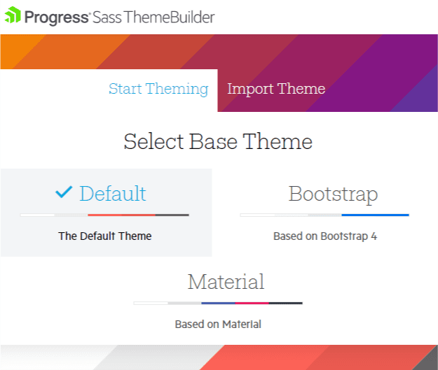 Telerik SASS ThemeBuilder