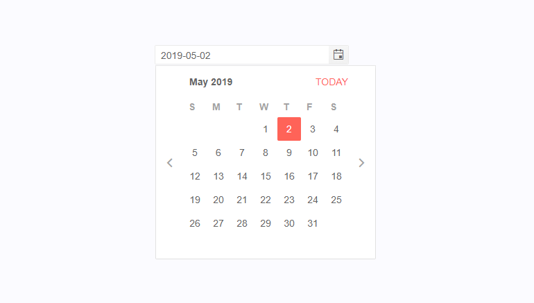 Date Picker Preview
