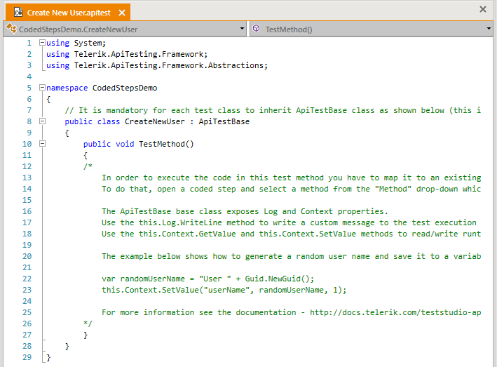 default-code-behind default-code-behind