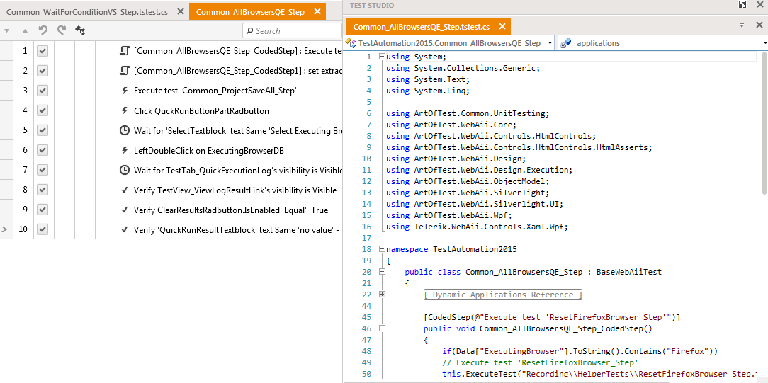 TestCodeFileTabs TestCodeFileTabs