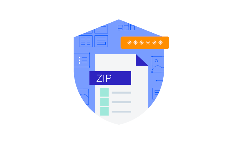 Encryption and Security Suppoert in Xamarin ZipLibrary