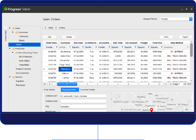 WinForms ERP Sample Application 1