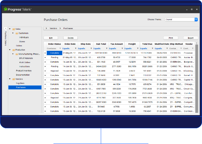 WinForms ERP Sample Application 2