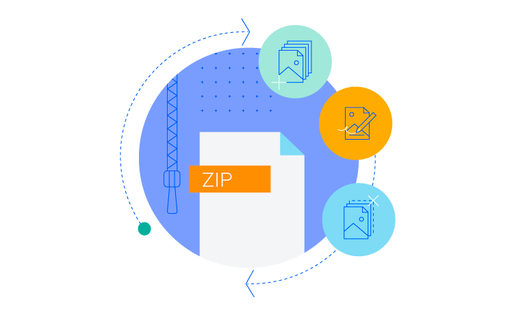 灵活的API创建和编辑Zip文件与WinForms zipllibrary