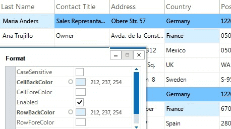 Conditional formatting Winforms Gridview