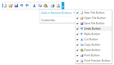 what is the redo command buttons on window