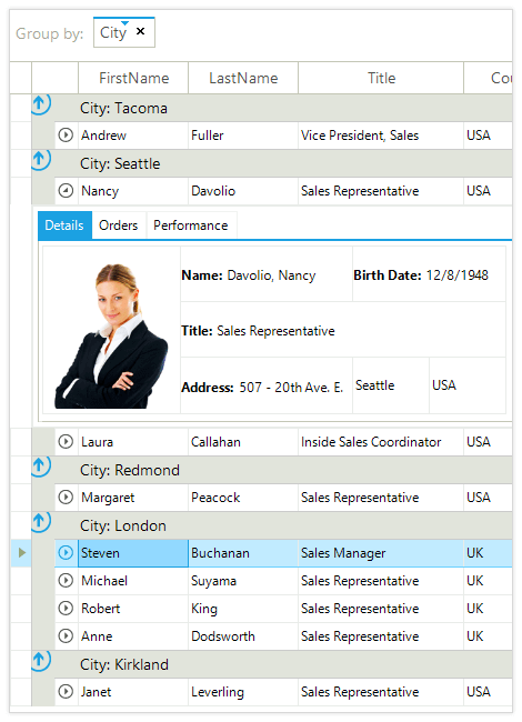 UI for WinForms GridView Overview