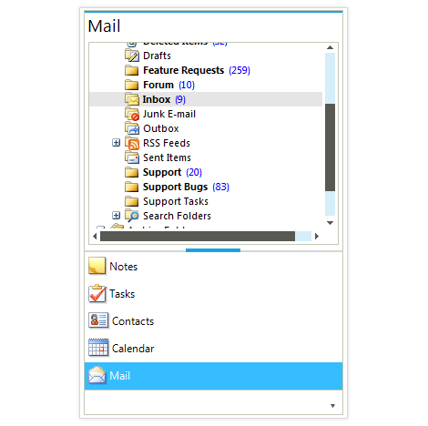 UI for WinForms PageView control displaying an Overview