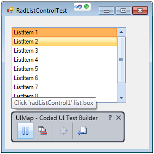 用户界面为WinForms TPF微软主动访问