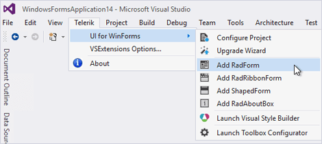 best visual studio winforms components