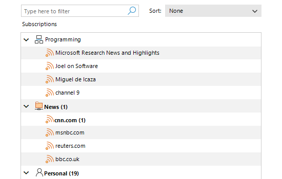 WinForms TreeView control