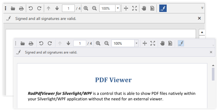 Signature Support in the WinForms PDF Viewer control