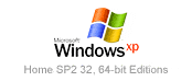 Windows XP Home 32, 65-bit editions