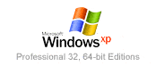 Windows XP Pro 32, 65-bit editions
