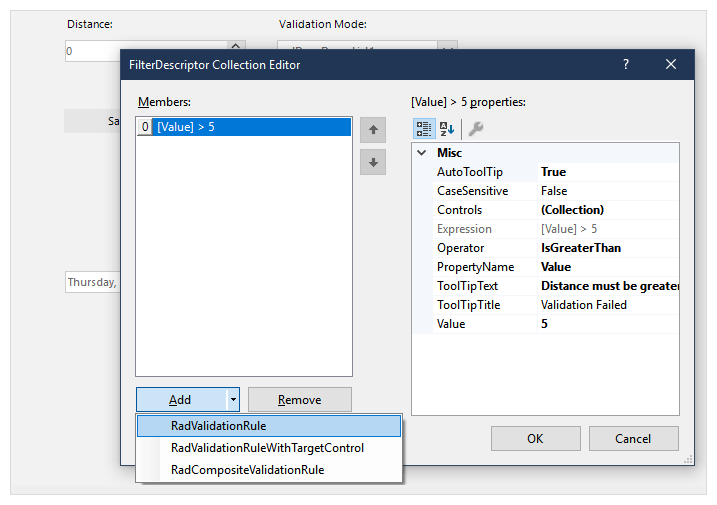 Design Time Experience for WinForms Validation provider control