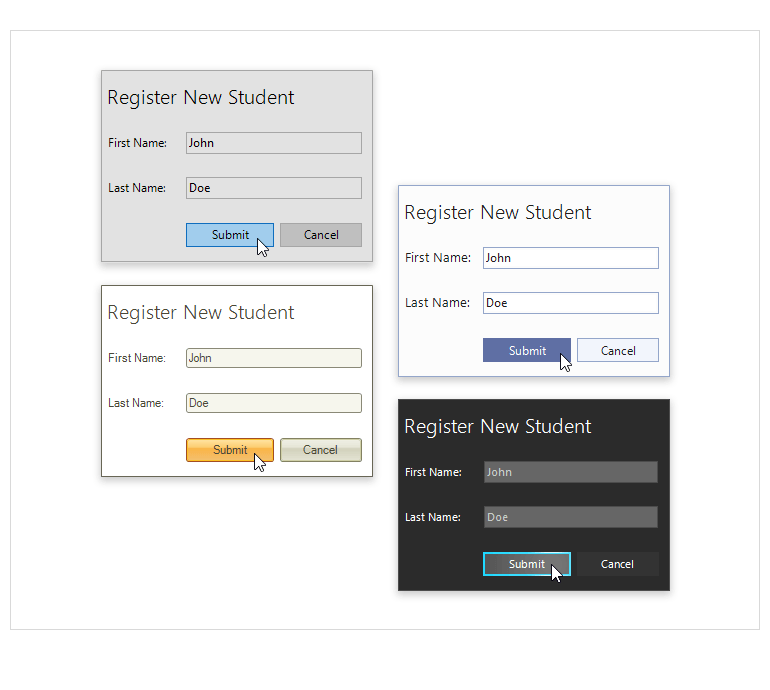 Telerik UI For WinForms Flyout Component