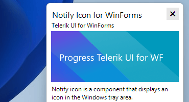 WinForms NotifyIcon highlight