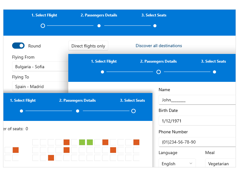 Telerik UI for WinUI Buttons control