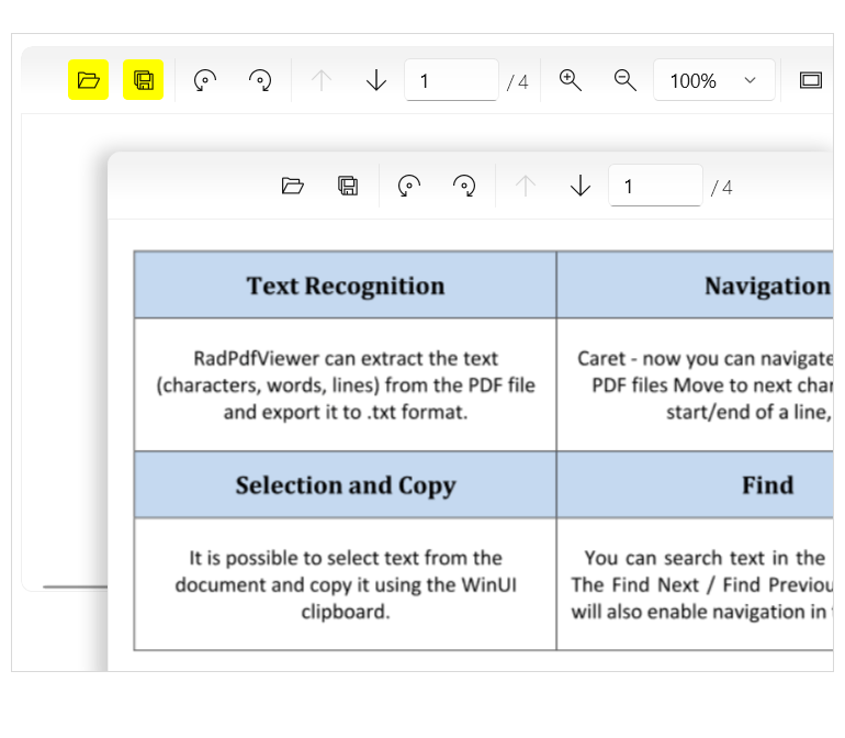 WinUI PdfViewer Control | Telerik UI For WinUI