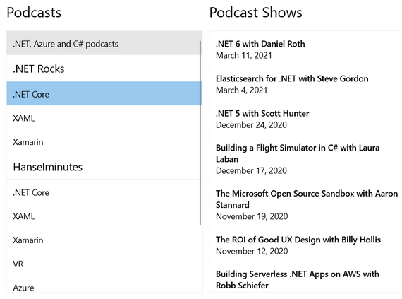 Telerik UI for WinUI ListView