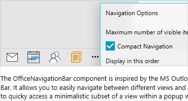WPF OfficeNavigationBar Control Highlight