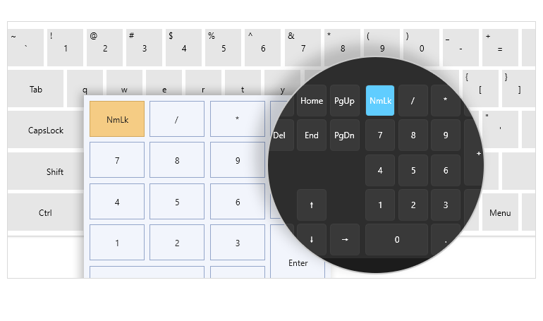 WPF Virtual Keyboard Component - Layout