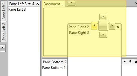 WPF Docking control displaying A Visual Studio 2010-like interface