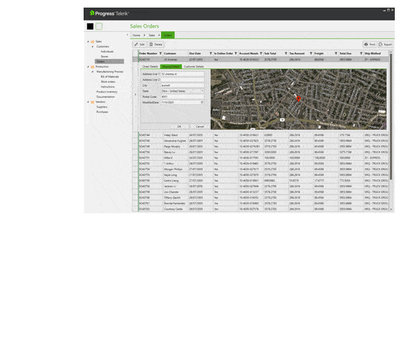 Telerik UI for WPF  - Extensive Set of Controls Image