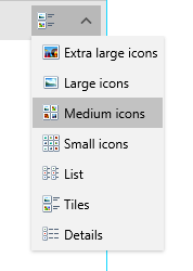 WPF File Dialogs showing Layout Options