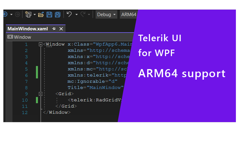 Telerik UI for WPF ARM64 support