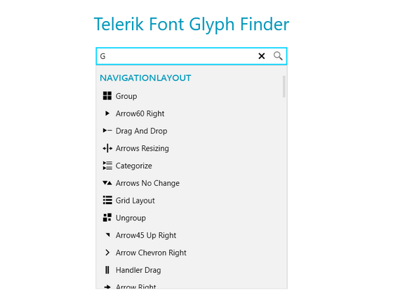 用于WPF自动建议框的Telerik UI