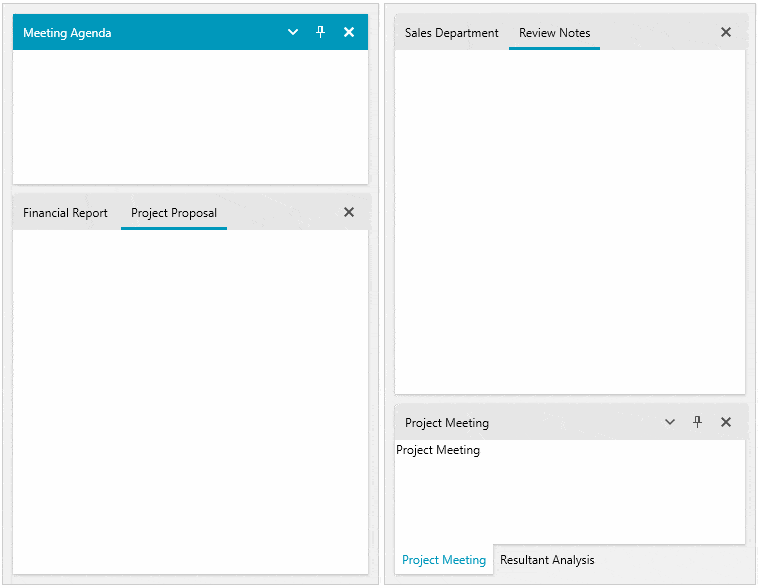 WPF Docking Control | Telerik UI for WPF