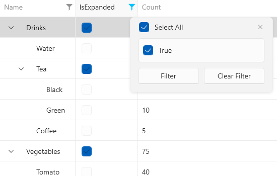 WPF TreeListView control