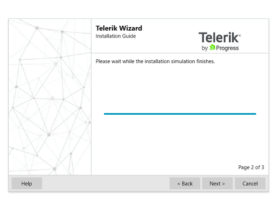 为WPF向导Telerik UI