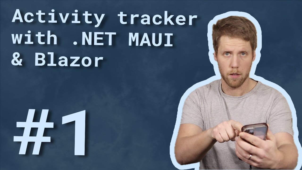 Daniel Hindrikes activity tracker with .NET MAUI & Blazor