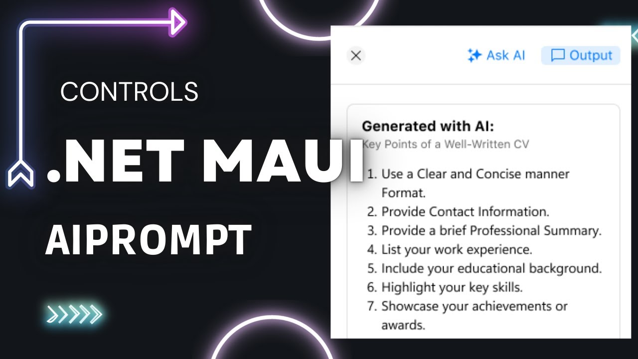 .net maui aiprompt