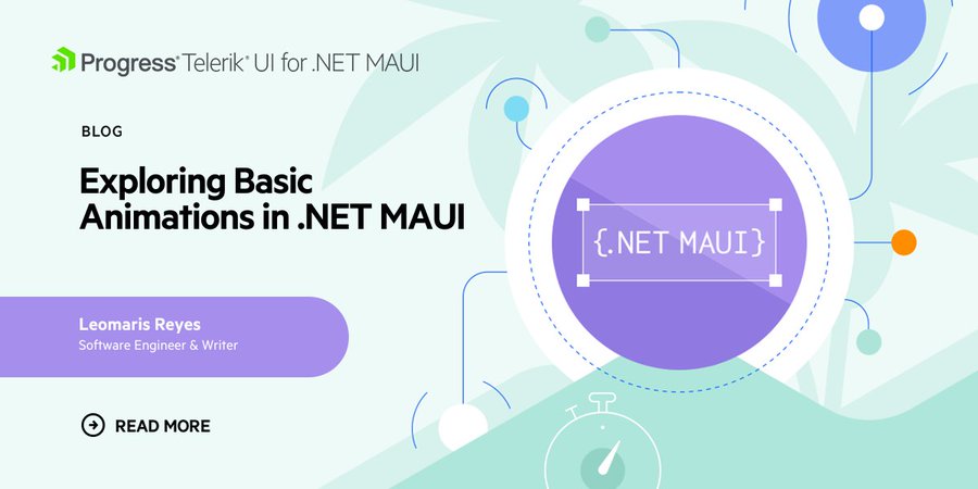 Exploring Basic Animations in .NET MAUI