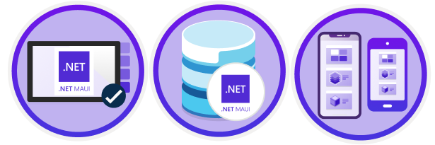 Illustrations of the methods for learning .NET MAUI