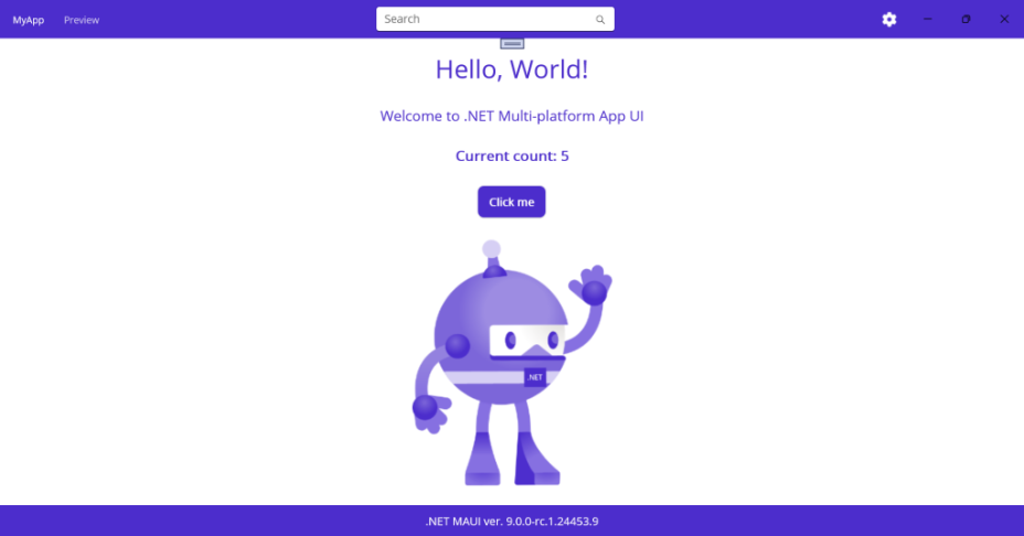 .NET MAUI app from Vijay Anand