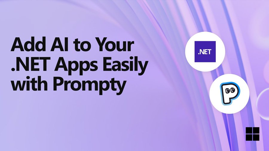 Easily add AI to your .NET apps using Prompty